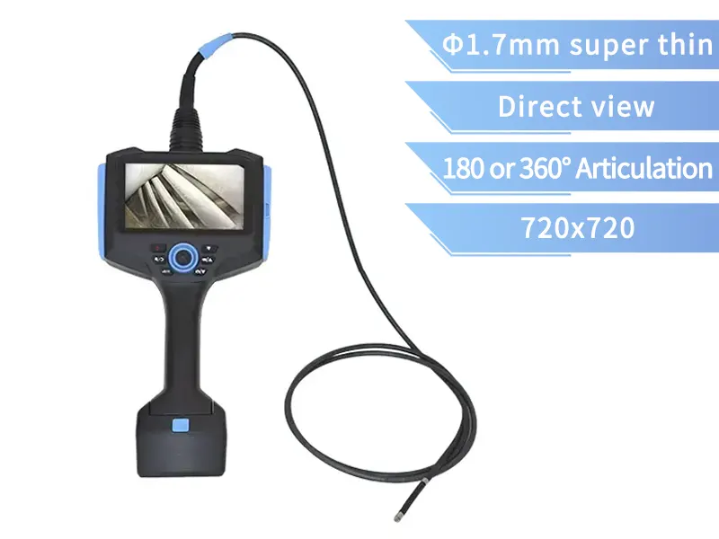 1.7mm Video Endoscope Flexible Probe Inspection Camera T2Q17D 1.7mm Video Endoscope Flexible Probe Inspection Camera T2Q17D