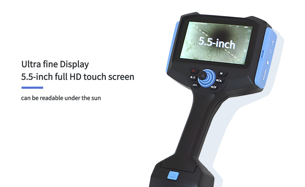 1.2mm Probe with Direct View Industrial Endoscope Camera 5.5 Inch T2P124 1.2mm Probe with Direct View Industrial Endoscope Camera 5.5 Inch T2P124