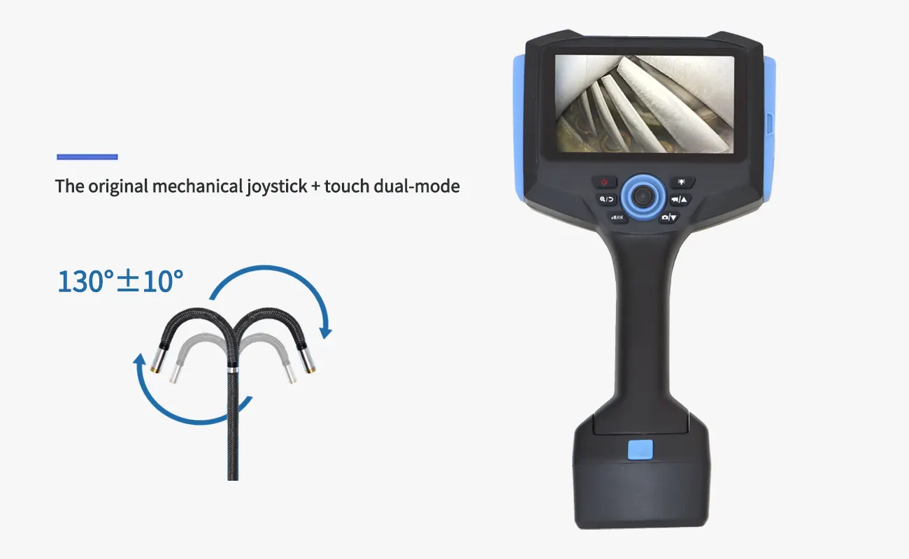 1.2mm Probe with Direct View Industrial Endoscope Camera 5.5 Inch T2P125 1.2mm Probe with Direct View Industrial Endoscope Camera 5.5 Inch T2P125