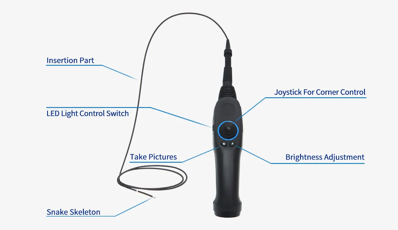 1.2mm Ultra Thin Direct View Endoscope Industrial Endoscope Camera M3P125 1.2mm Ultra Thin Direct View Endoscope Industrial Endoscope Camera M3P125