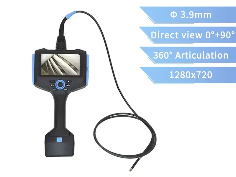 Flexible Borescope 3.9mm Replaceable Tips for Remote Visual Inspection T2N39R